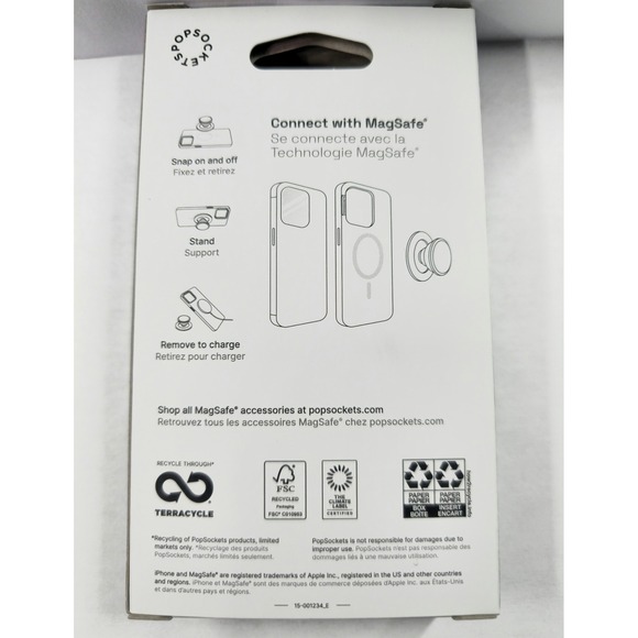 Tortoise Shell PopSocket Magnetic Cell Phone Grip NWT - Picture 2 of 6